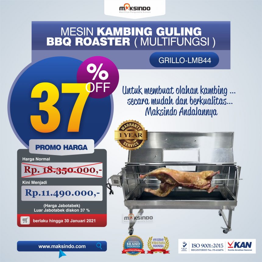 Jual Mesin Kambing Guling BBQ Roaster (GRILLO-LMB44) di Bogor