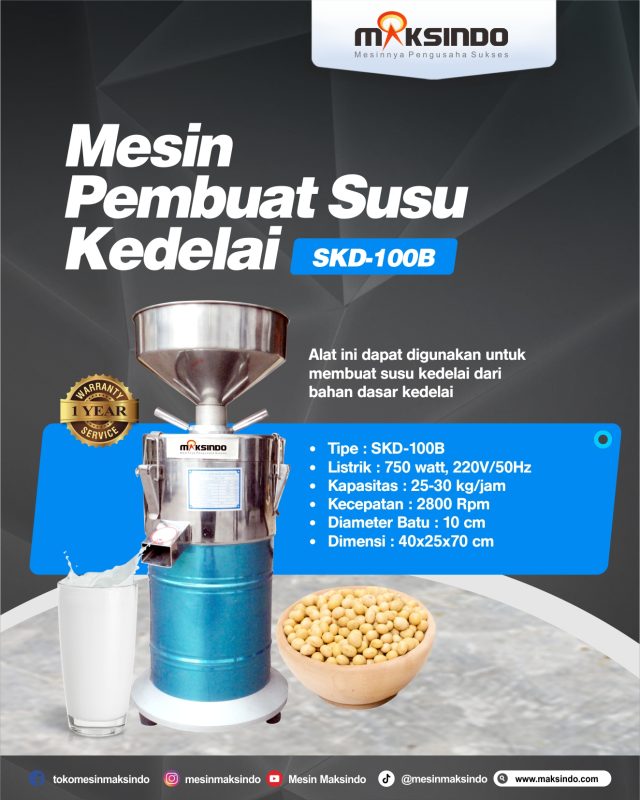 Jual Mesin Pembuat Susu Kedelai SKD-100B di Bogor