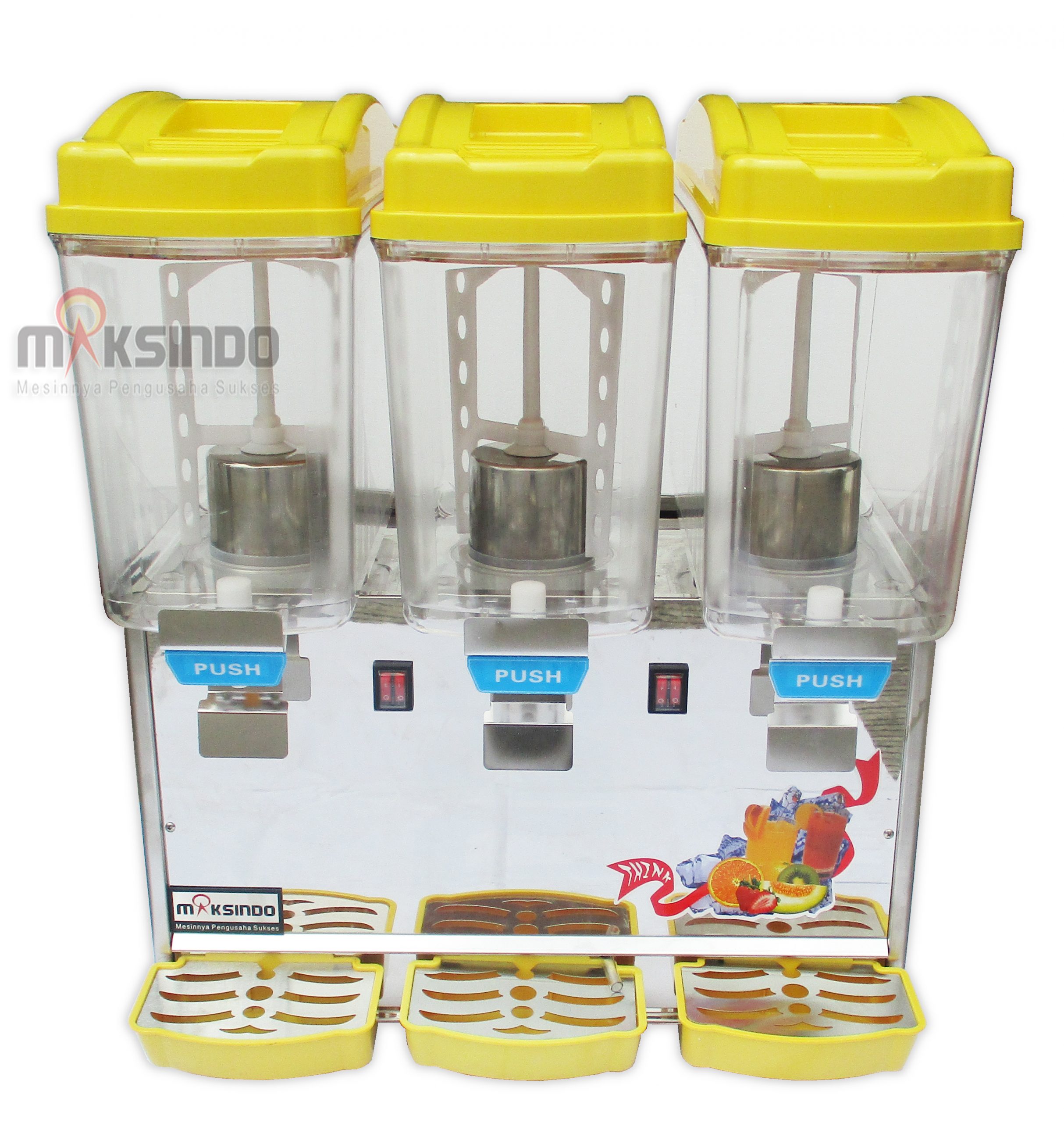 Jual Mesin Juice Dispenser 3 Tabung (17 Liter)-ADK-17×3 di Bogor